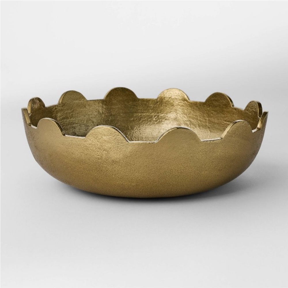 9” Gold Cast Metal Bowl - Threshold™
designed with Studio McGee